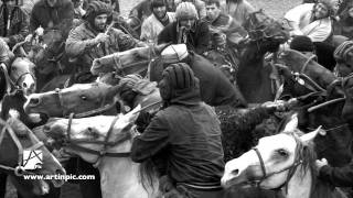Buzkashi in Tajikistan