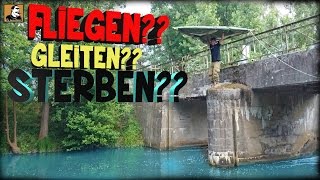 "Survival Mattin" versucht von einer Brücke zu FLIEGEN und überlebt nur knapp.