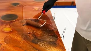 THESE EPOXY COUNTERTOPS ARE JUST FANTASTIC