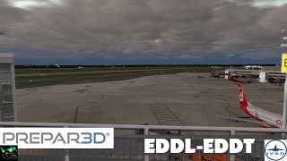 P3D #25 | BER106D EDDL-EDDT | PMDG 737 | Flug 7 Teil 1/4 | IVAO [HD|German]