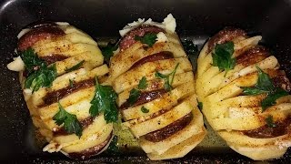 Patate me Kaçkaval, Mish të Thatë dhe Sos [ Potatoes with cheese and dried beef