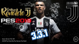?PATCH 3.3.1 PES 2019 MOBILE [NON-ROOT] MOD CRISTIANO RONALDO ! ?KITS SEASON 19/20 AND MORE...