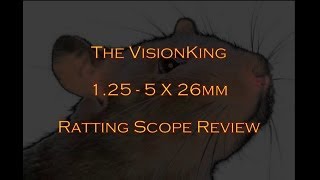 The VisionKing 1. 25 - 5 x 26mm Ratting Scope Review