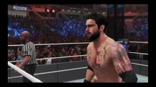 WWE 2K19 Adam Paige vs KSJ (AI vs AI)