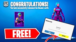 Here's How You CAN Get The WONDER Skin For FREE in Fortnite..