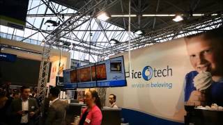 Monitors AnyWhere Network Video Wall at HORECAVA 2017 - RAI Amsterdam