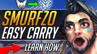 Smurf Hanzo - Pro Hanzo Tips and Tricks Gameplay Guide| Overwatch Guide