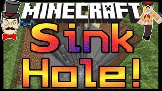 Minecraft Mods - SINKHOLE DISASTER ! Natural Disasters Mod !
