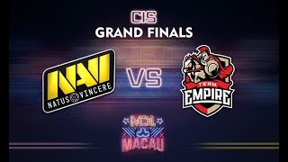 NaVi vs Empire Game 1 - MDL Macau CIS Qualifier: Grand Finals - @dragondropdota @SkimGaming