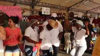 Colombia - Afro-Colombian Chefs dance Salsa Choque with local visitors, Cali