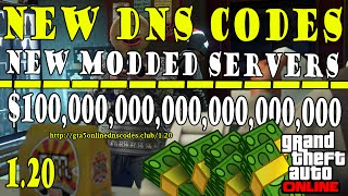 GTA 5 DNS Codes After 1.20 Patch! Working! Money and RP Multiplier! 01-10-2015