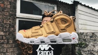 SUPREME NIKE AIR MORE UPTEMPO 'SUPTEMPO' REVIEW!