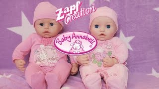 ❤️Сравнение двух кукол Беби Анабель 10 и 9 версии ❤️ Baby Annabell version 9 vs 10 ❤️