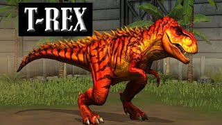 TYRANNOSAURUS REX MAX LEVEL 40 - Jurassic World The Game