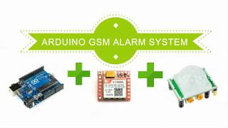 GSM SIM 800L And Arduino Make Alarm Security System أردوينو