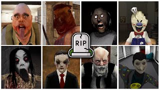 Caught & Bad Endings | Granny Chapter 2 Mr Meat Ice Scream 2 Headhorse Miss T Slenrina Erich Sann +