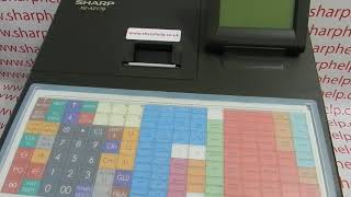 How To Fix Not Working Faulty Error On Sharp XEA217 Cash Register Till