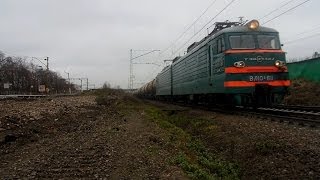 Электровоз ВЛ10У-611 с наливным поездом