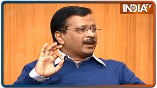 Kejriwal in Aap Ki Adalat: BJP is presenting false data on electricity