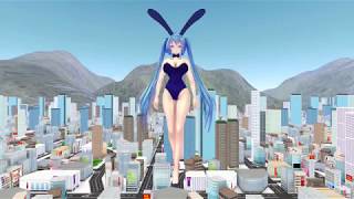 Miku's Snack Attack   Giantess Vore