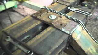 Стапель.  часть 4,1.  Упор для вектора и бабочка.