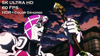 Diavolo unravels the mystery of Chariot Requiem's nature (5K 60fpsHDR, Color Grading)