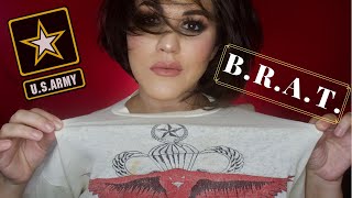 Growing up as an Army Brat | Get ready with me let's chit chat