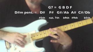 Beyond the Pentatonic - #5 The Altered Sound - Guitar Lesson - Rob Garland