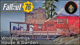 FALLOUT 76 | C.A.M.P. Building Guide - House & Garden