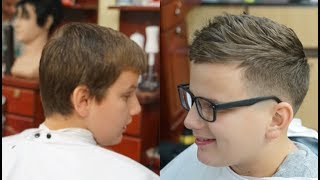 Trending Haircut for Teenage Boys Tutorial