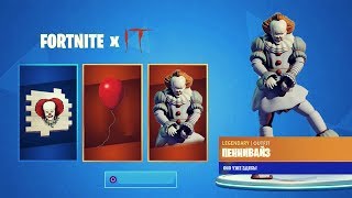 БЕСПЛАТНЫЕ НАГРАДЫ ОНО x ФОРТНАЙТ! НОВЫЕ ИСПЫТАНИЯ ОНО! FORTNITE X IT! ИСПЫТАНИЯ ПЕННИВАЙЗ ФОРТНАЙТ!