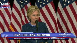 FULL: Hillary Clinton Press Conference on Email Investigation