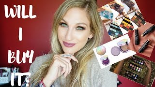 WILL I BUY IT? │ NYX ELEMENT PALETTES, URBAN DECAY, NARS & PAT MCGRATH
