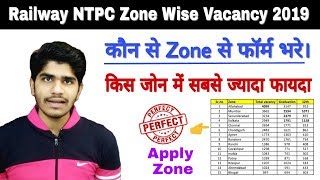 Railway NTPC Top 10 Zone | Zone Wise Vacancies | Form Apply Zone | RRB NTPC Zone