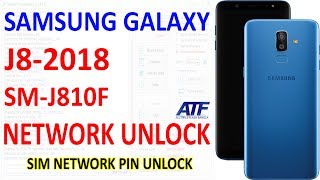 Samsung Galaxy J8 2018 SM-J810F Sim Network Unlock By Samkey