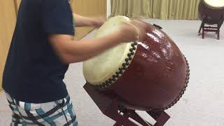 福釜　盆踊り　太鼓　やってみよう