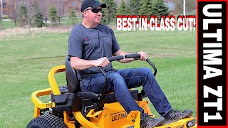CUB CADET ULTIMA ZT1 MOWER REVIEW & DEMONSTRATION! 50" DECK