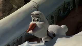 Frozen meet and greet at Disneyland with Olaf, Anna and Elsa