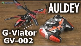 Демонстрация вертолета на ИК-управлении Auldey G-Viator GV-002 Red (20 см, с гироскопом)