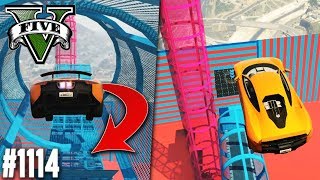 SPRUNG in WINZIGEN SCHLITZ (+Download)| GTA 5 - Custom Map Rennen