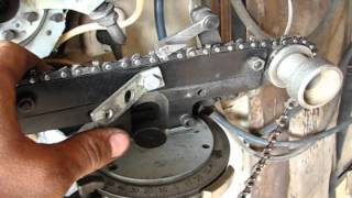 Как заточить цепь бензопилы \How to hone a chain of chainsaw