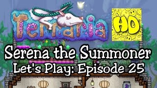 Terraria Summoner Playthrough Part 25 Serena vs Duke Fishron | 1.3 prep let's play