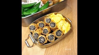 《食譜。作法》海苔豬排卷/炸豬排