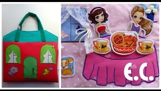 Игровая сумочка - кукольный домик для Насти 5 лет (г. Темрюк, Краснодарский кр.)