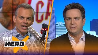 Chris Mannix joins Colin to talk Harden's growth, Kawhi's return and LeBron James | THE HERD