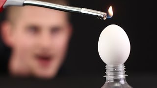 TOP 10 EGG TRICKS AND SCIENCE EXPERIMENTS from Mr. Hacker
