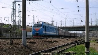 ЭП1М-650 с поездом Новосибирск - Адлер