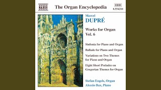 Sinfonia for Piano and Organ, Op. 42