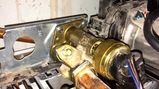 газовый котел Vaillant VU INT 362\3-5 обзор;  промывка;  ремонт F22, F20