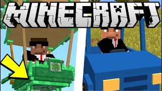 MINECRAFT 1.12 : DES DIRIGEABLES ET DES VOITURES DANS MINECRAFT ! MOD MINECRAFT